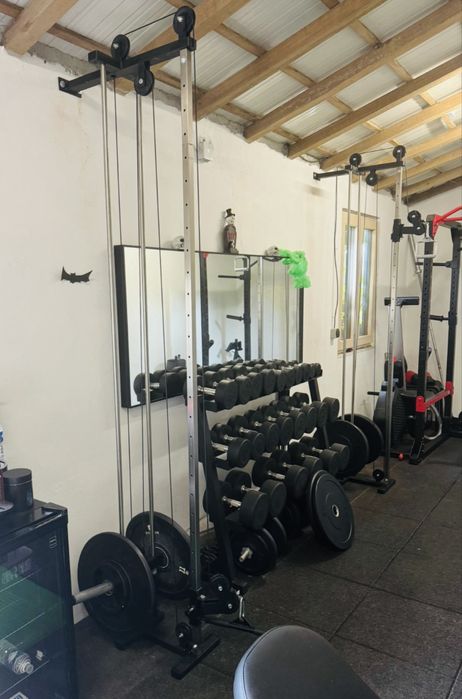 Maquinas duas Polias ,Landmine’s, Sled, mesa ajustavel,e diversos