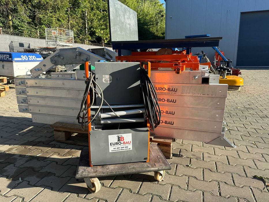 Winda drabina dekarska Geda Combilift 12-22m wciągarka podnośnik Nr.29