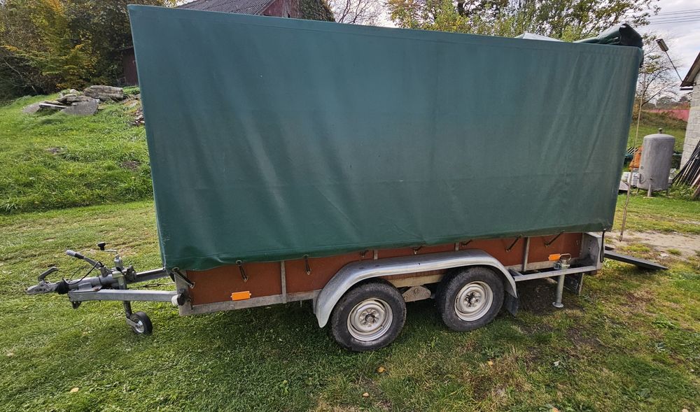 Przyczepka dwuosiowa pijnappel twello 1500 dmc