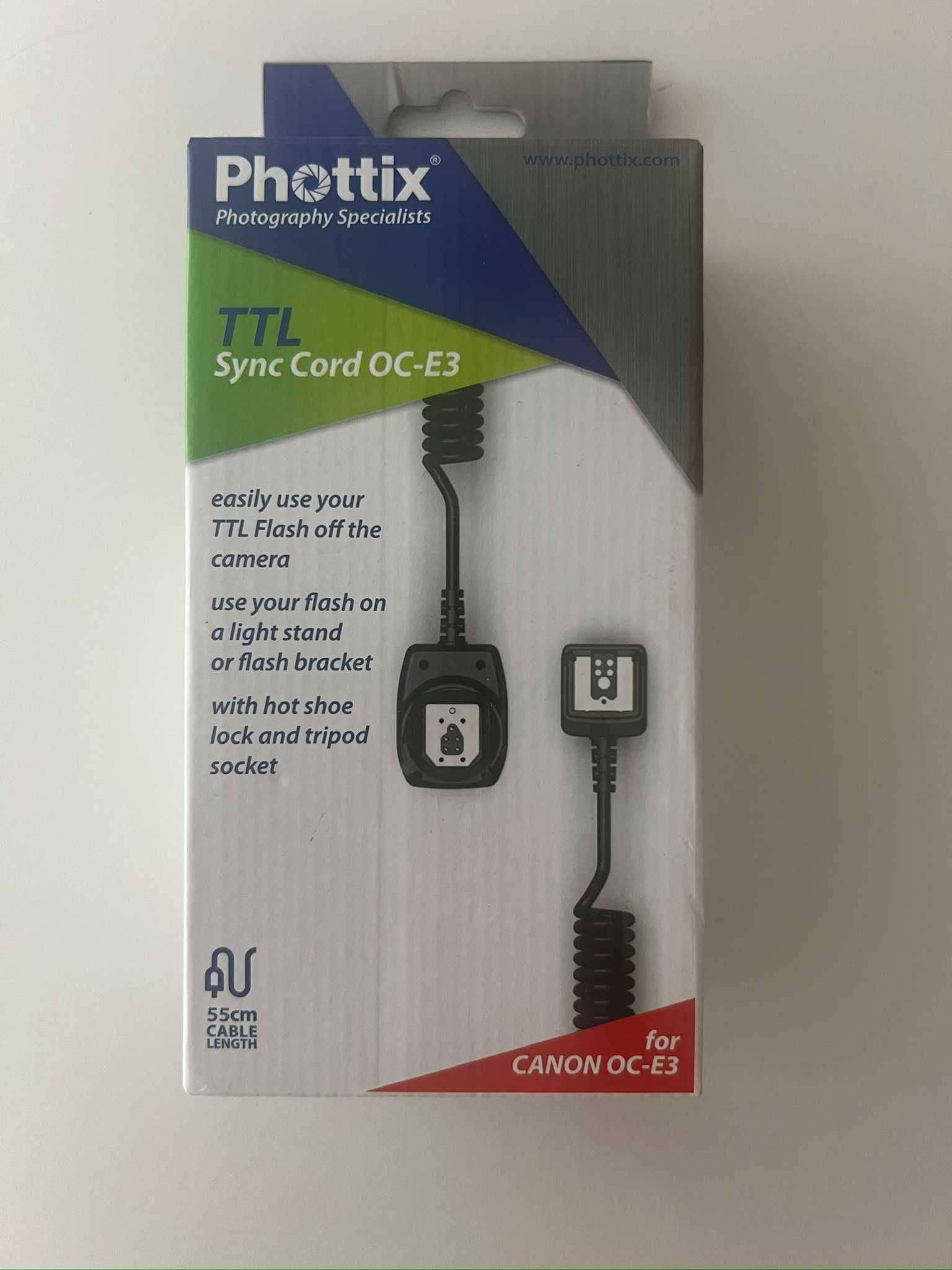 Phottix ttl Sync Cord OC E3