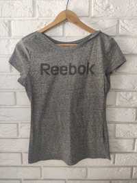 Sportowy szary t-shirt Reebok S