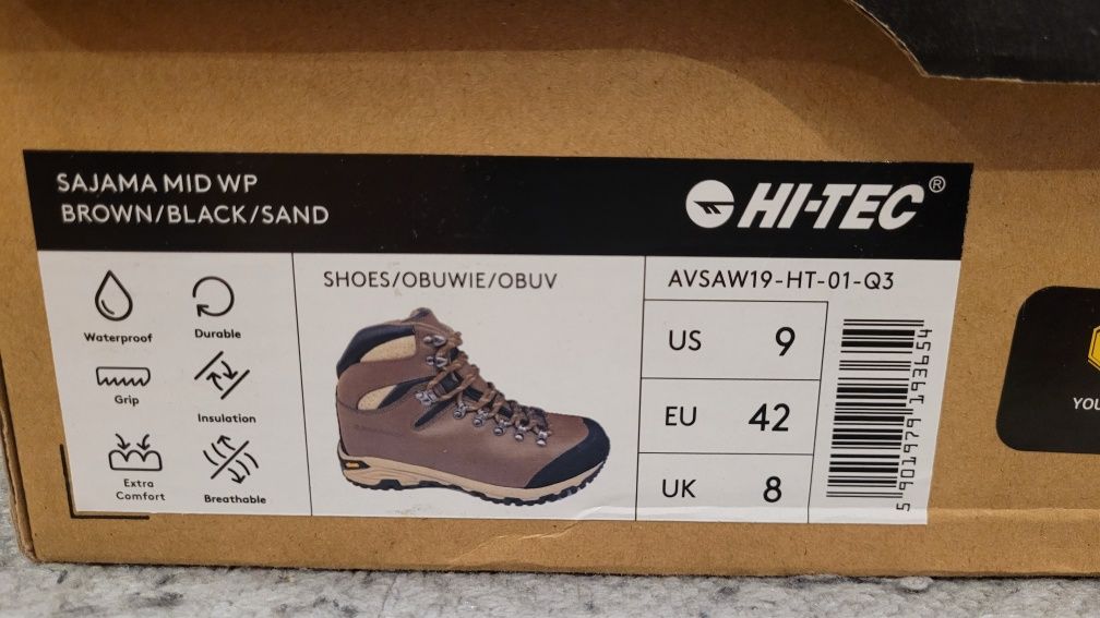 Buty turystyczne HI-TEC SAJAMA MID WP