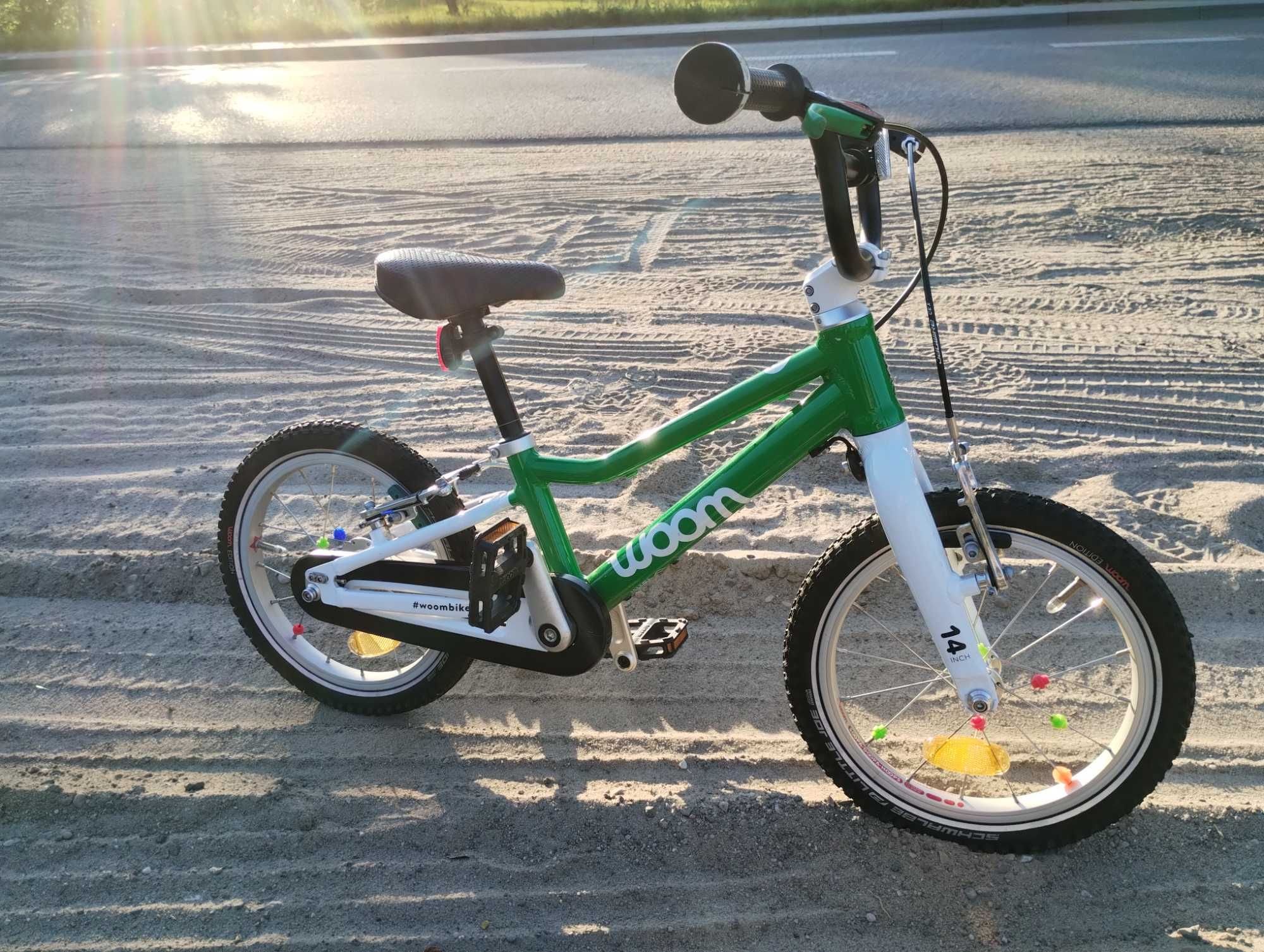 Idealny Zielony Woom 2 + stopka