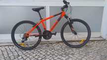 Bicicleta btwin laranja