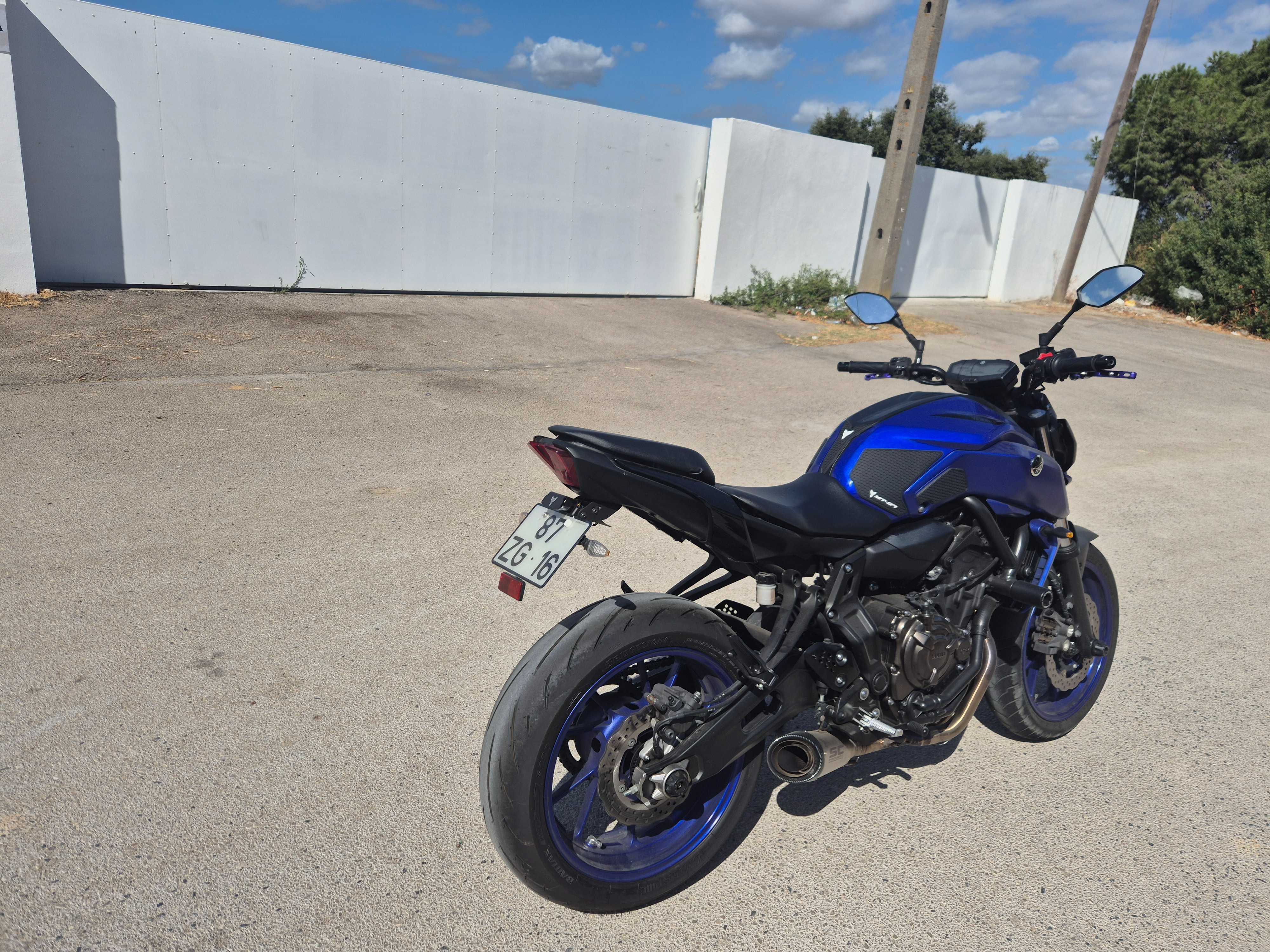 Yamaha Mt07 55kw