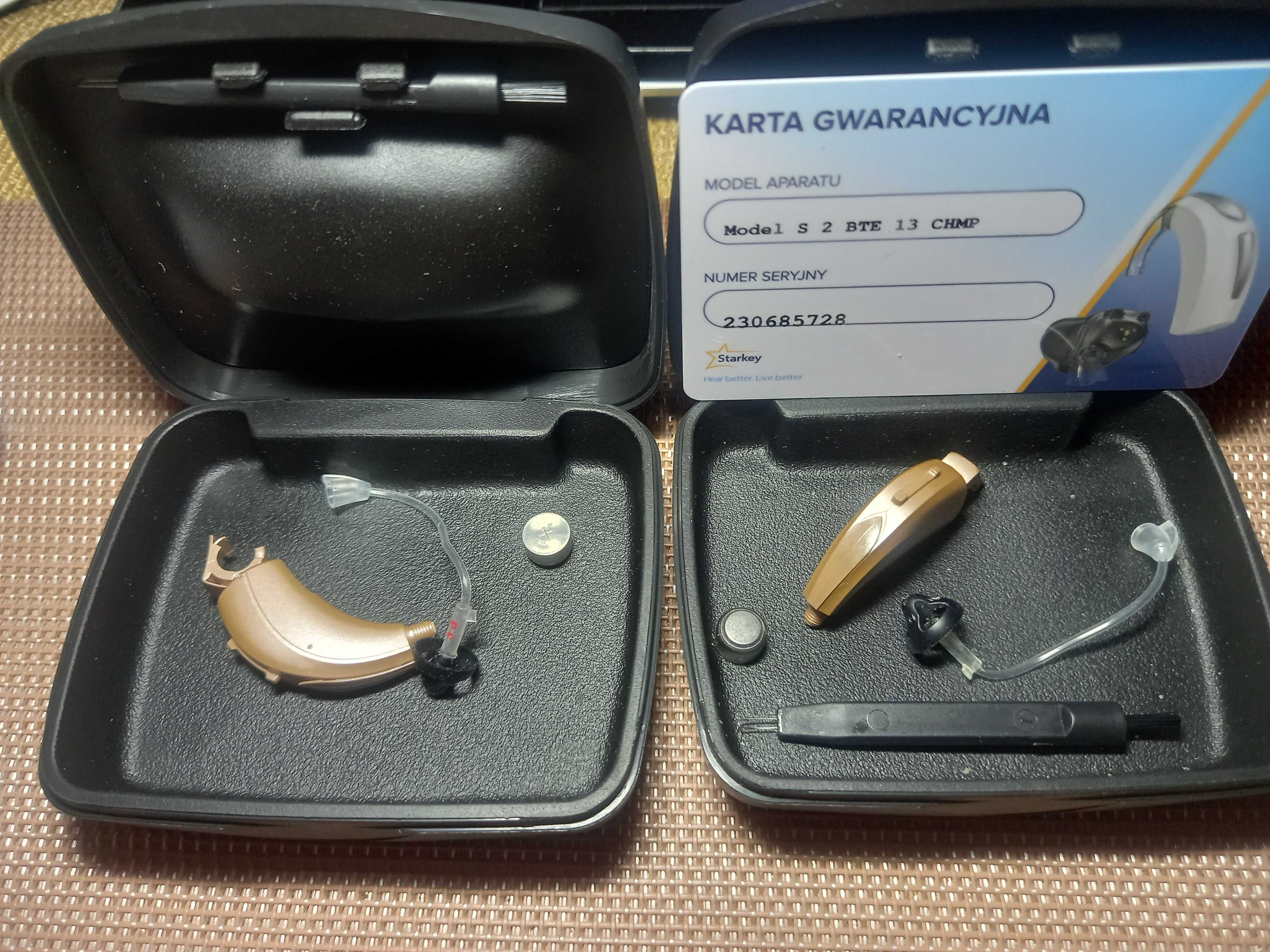 Aparaty słuchowe Starkey Model S2 BTE 13 - 1 + 1 gratis! -OKAZJA!