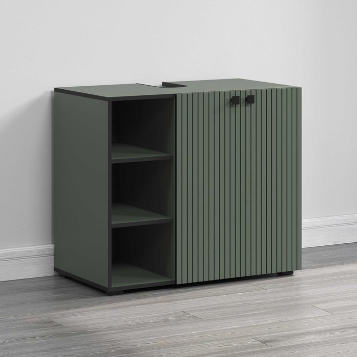 Szafka łazienkowa z umywalką CERAMICZNĄ WYSOKA JAKOŚĆ nowa 90x53cm