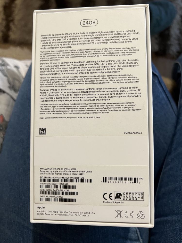 iPhone 11 Biały 64 Gb