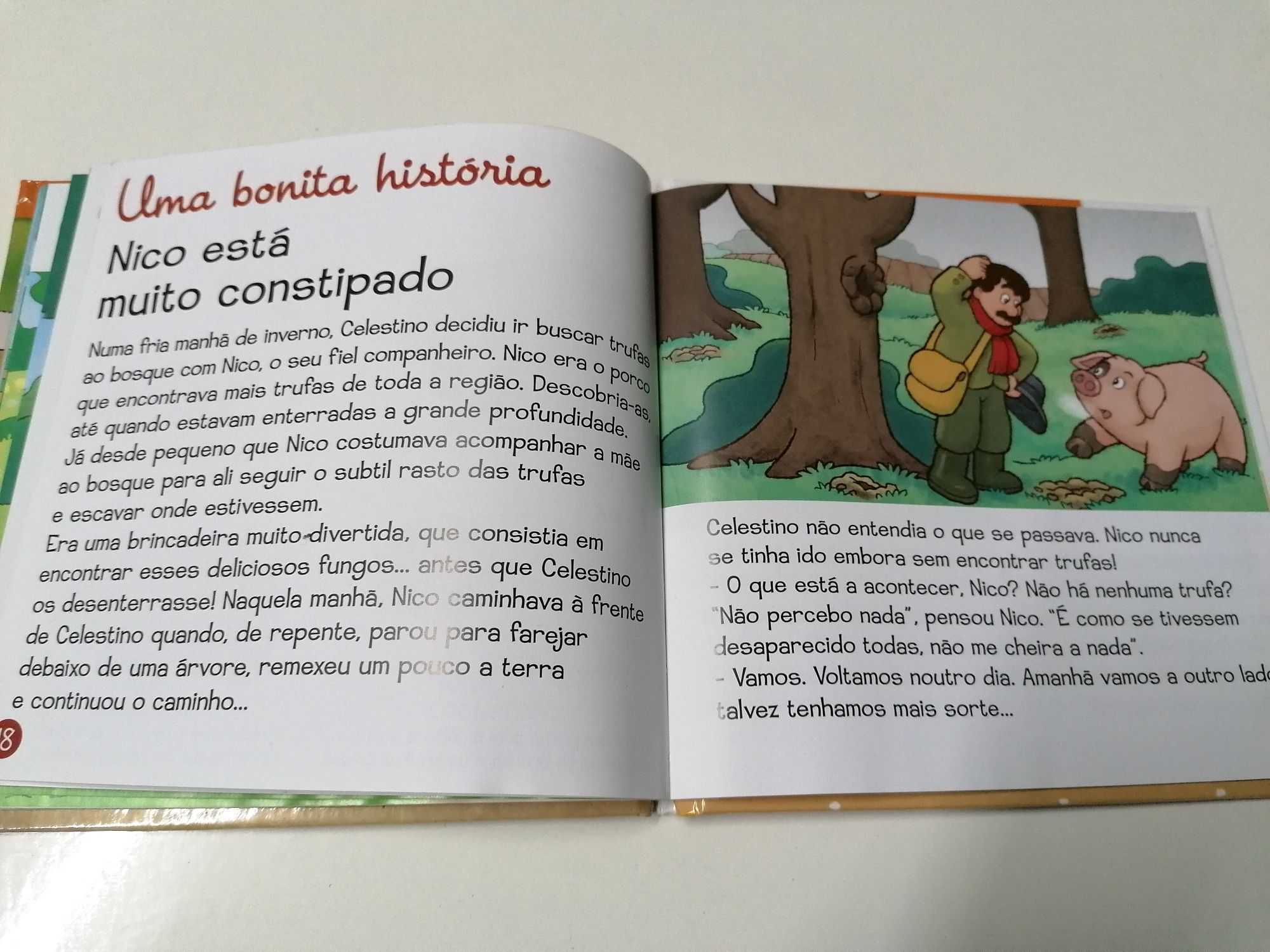 Livro O Porco, a porca e o leitão