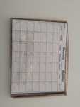 Organizer plan dnia na magnes