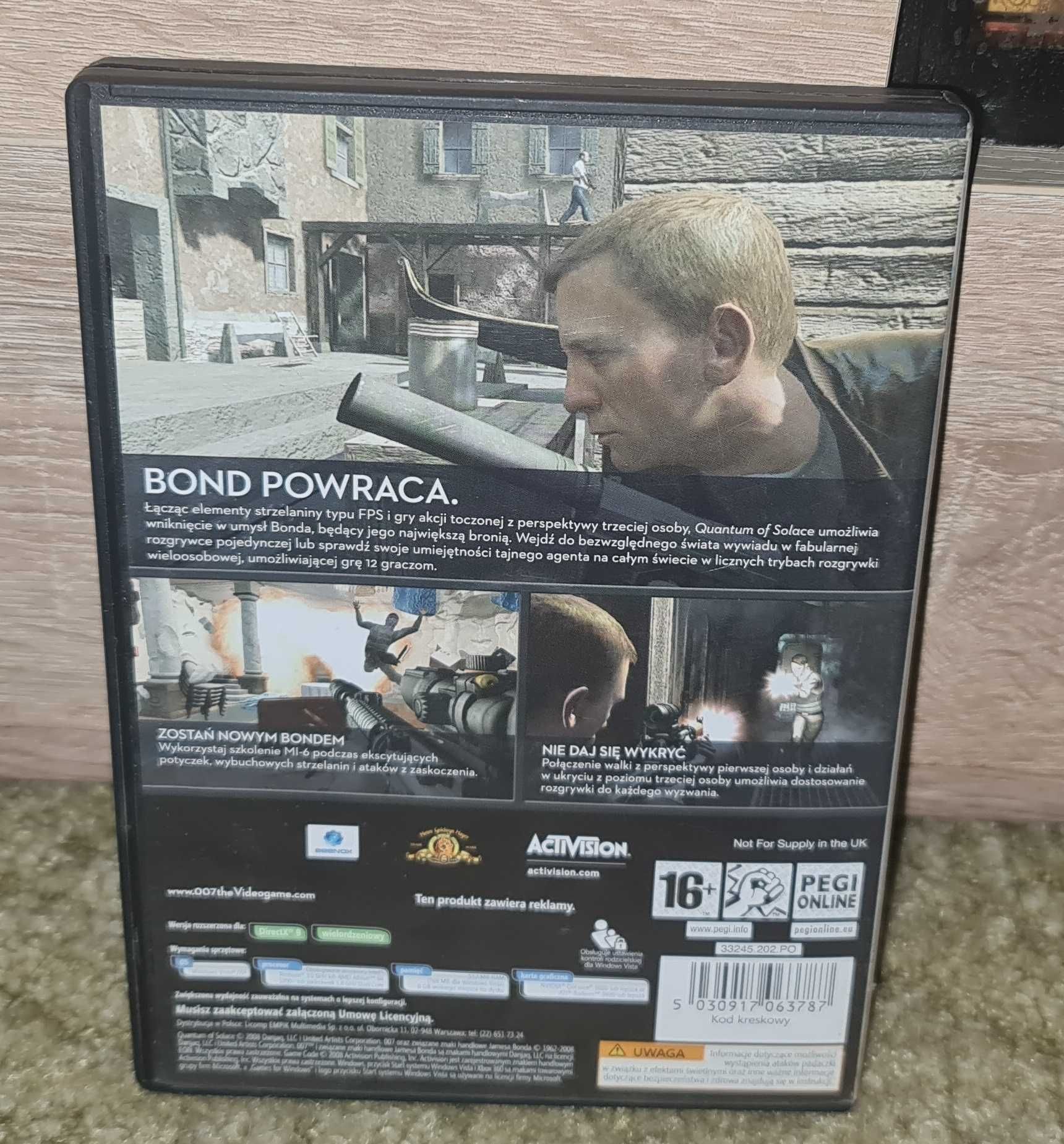 007 Quantum Of Solace James Bond /BDB / PL / PC