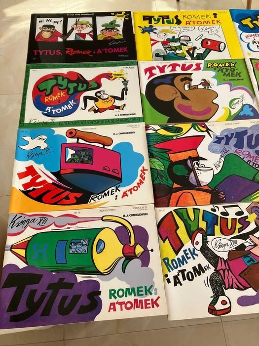 Tytus, Romk i A’Tomek – 23 księgi, kolekcja, 2009 r.