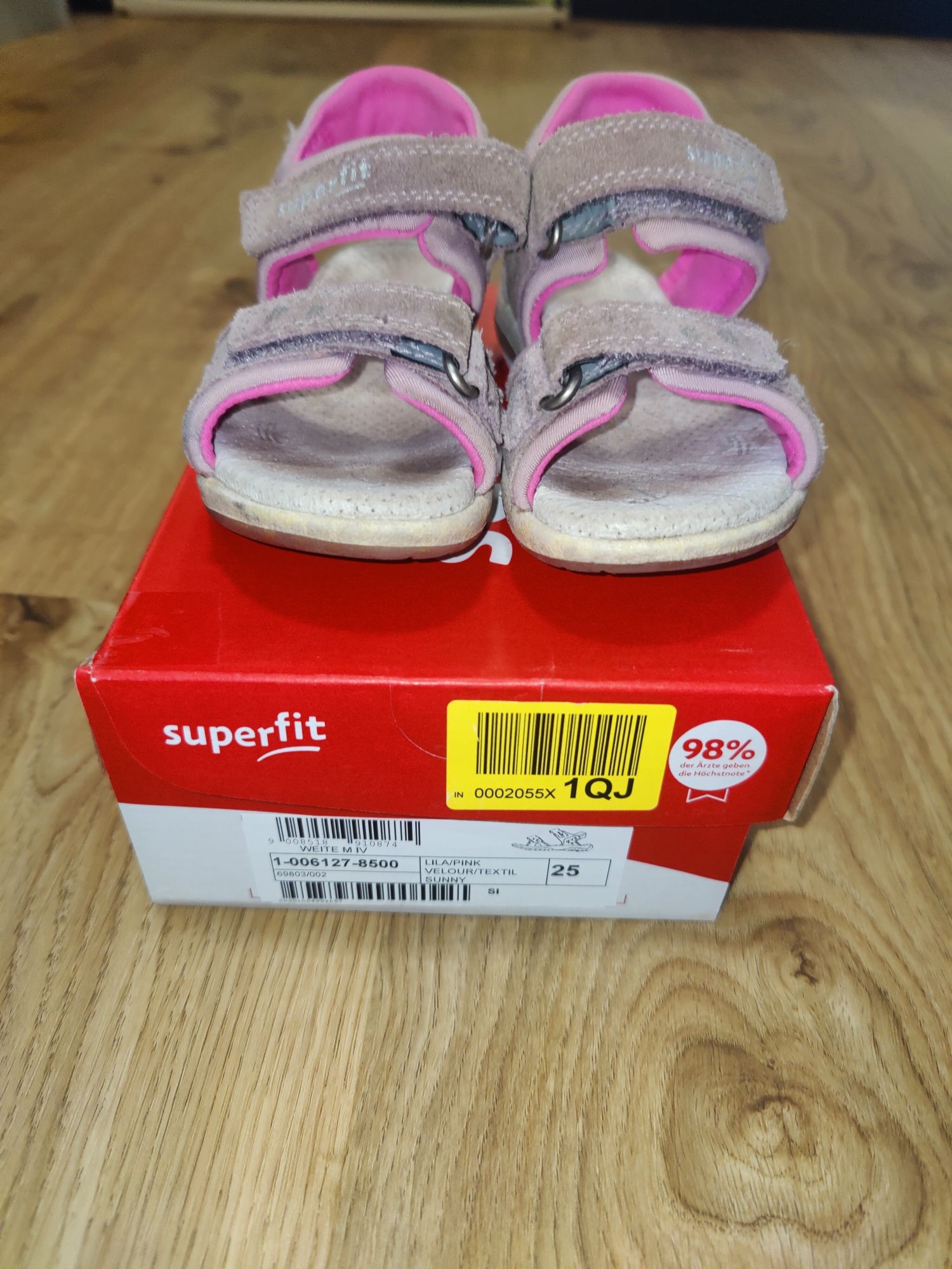 Sandały Superfit r.25