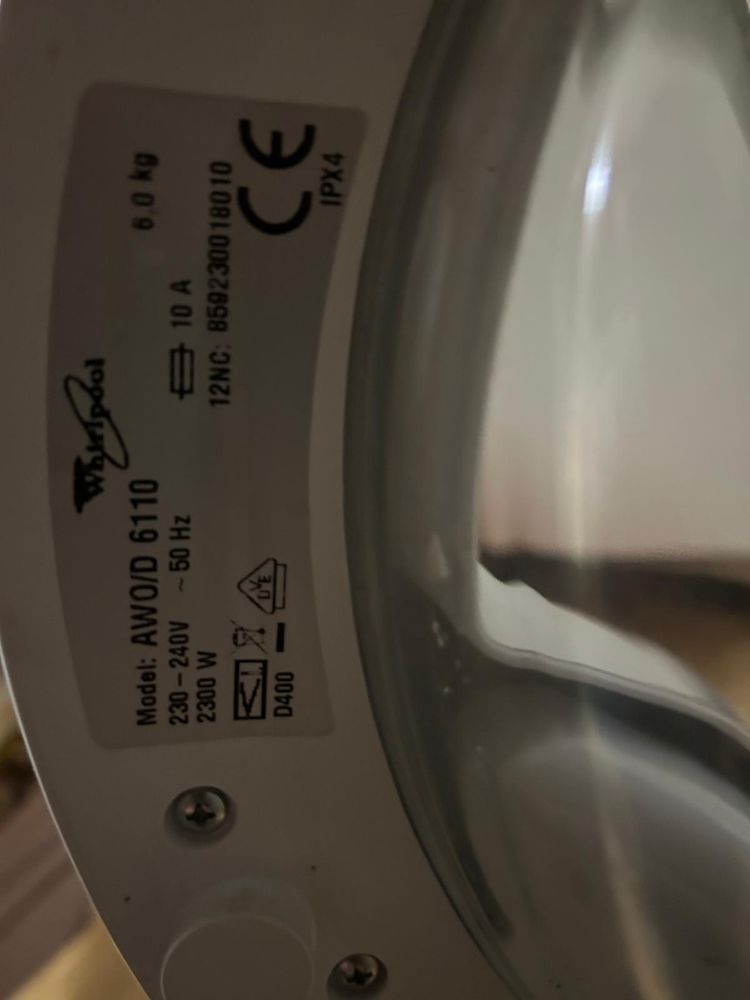 Máquina de lavar roupa Whirlpool