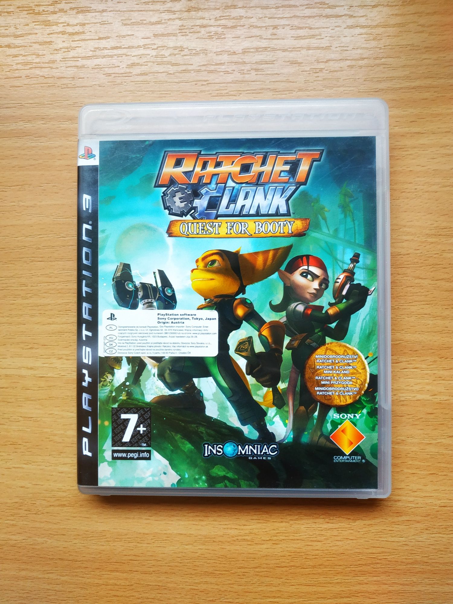 Ratchet clank quest for booty ps3, możliwa wysyłka przez olx