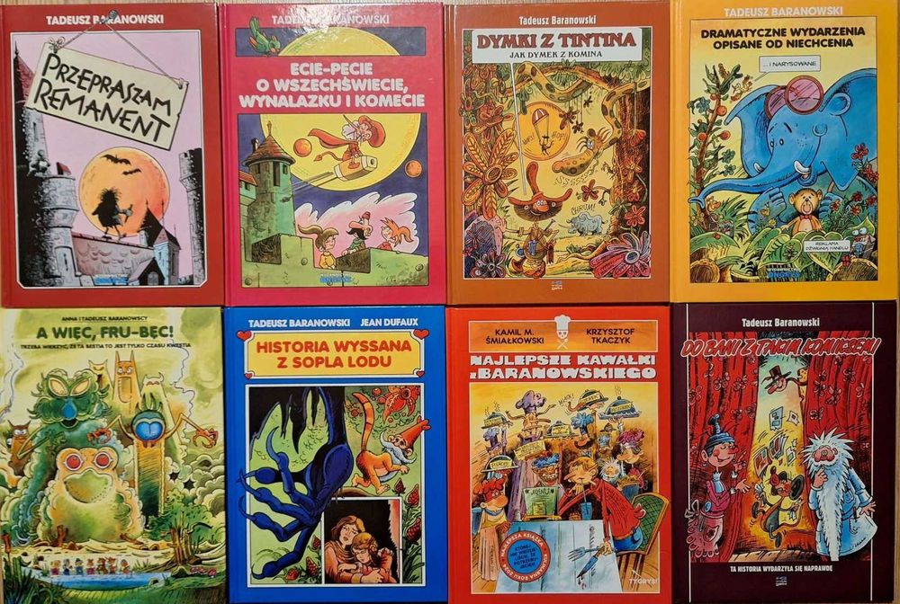 Komiksy Baranowskiego - 16 albumów