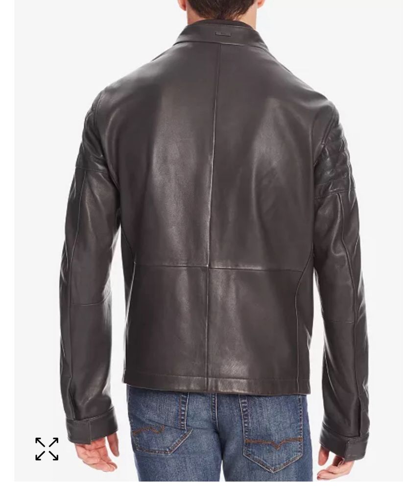 Куртка Boss Nappa Leather Moto Jacket оригинал.