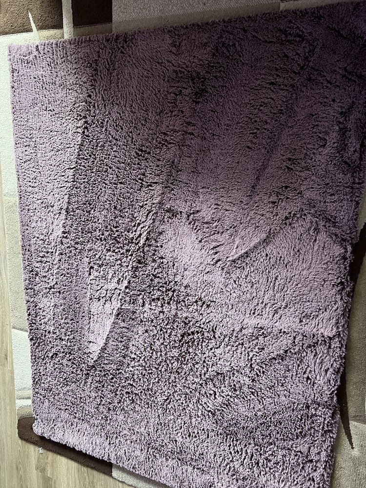 Dywan 120x160 , kolor fioletowy (jagodowy) 2 sztuki