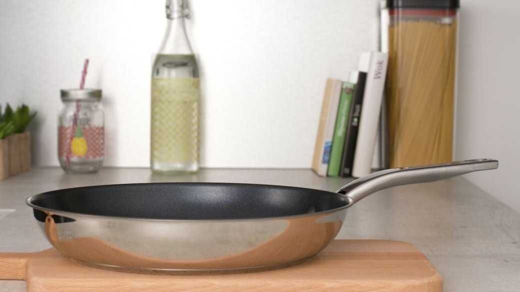 Сковорода Tefal Intuition 24 cм B8170444 Сковорідка нержавійка • Нова
