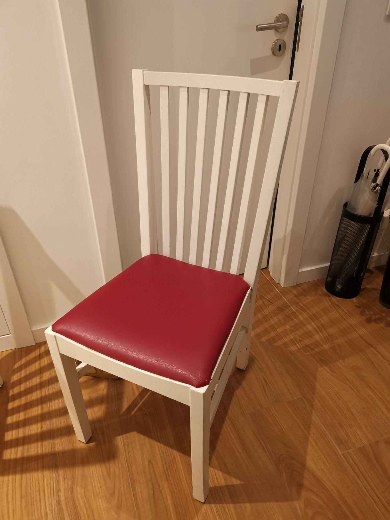6 cadeiras ikea brancas