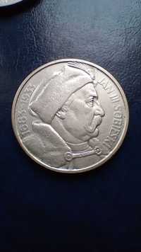 Stare monety 10 złotych 1933 Sobieski 2RP srebro Piękna