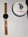 Zegarek cyfrowy złoty 38mm U.S Polo Assn
