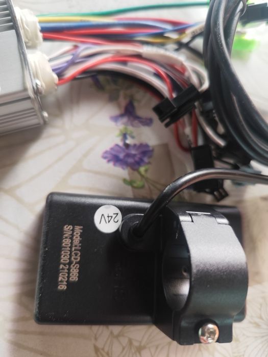 Sterownik z wyświetlaczem 24 wolt