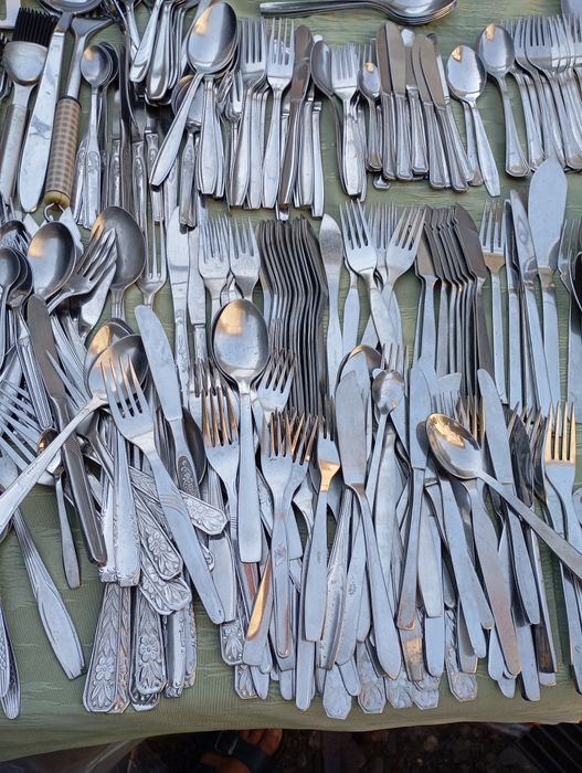 Panelas, tachos e talheres