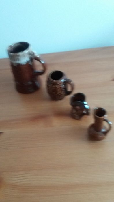 DZBANUSZKI Miniaturki ceramiczne. Kolekcja z lat 80