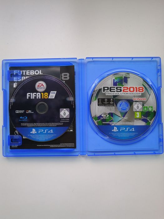 PES 18 + FIFA 18