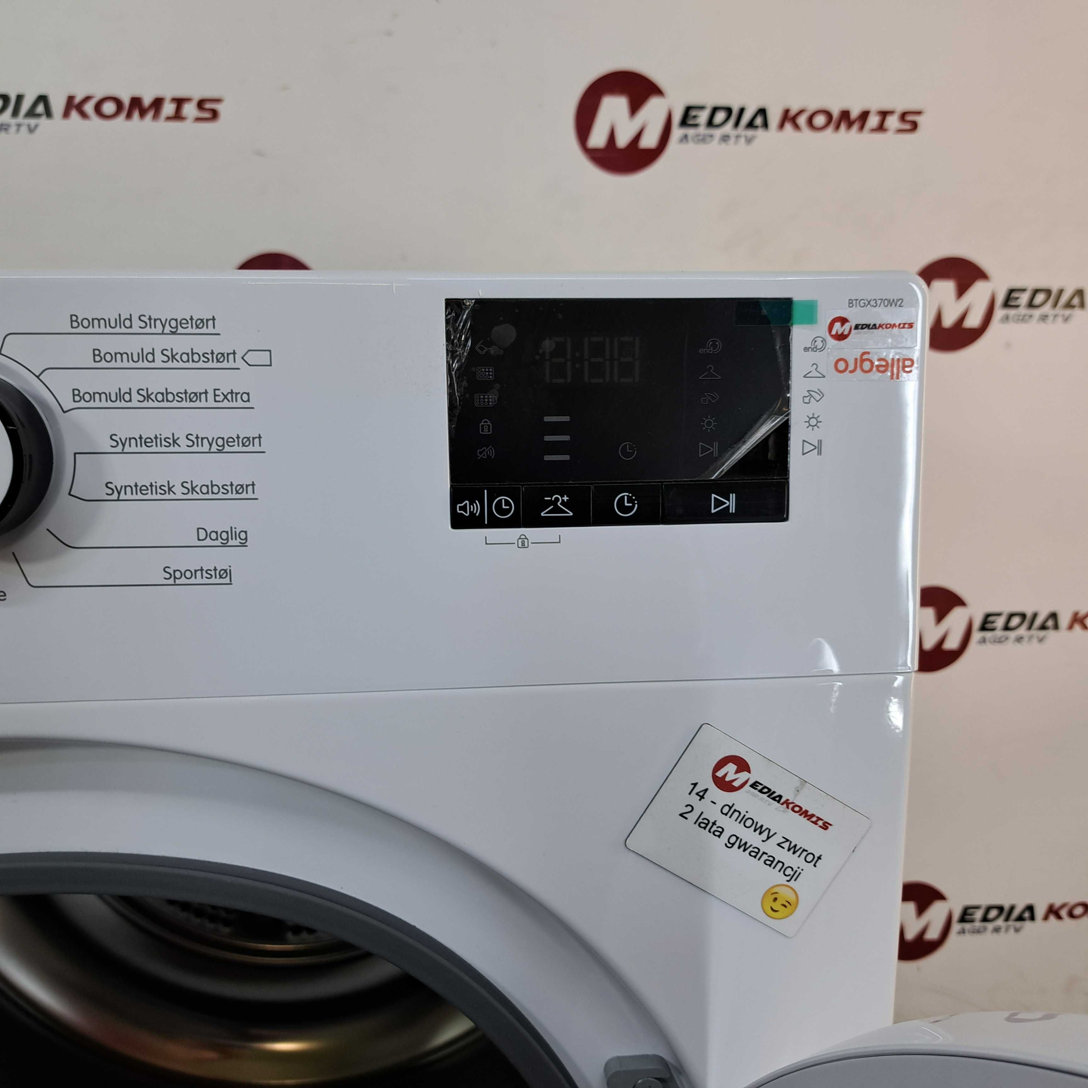 Suszarka Blomberg BTGX370W2 (2 lata gwar) Klasa B / 7 kg/65 dB/56,8 gł