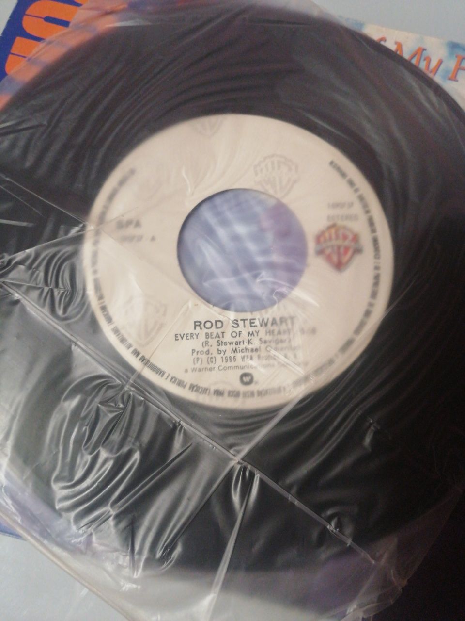 Disco single de vinil Rod Stewart