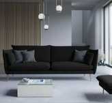 Wyprzedaż z 8400.00 Sofa agate czarna 223cm