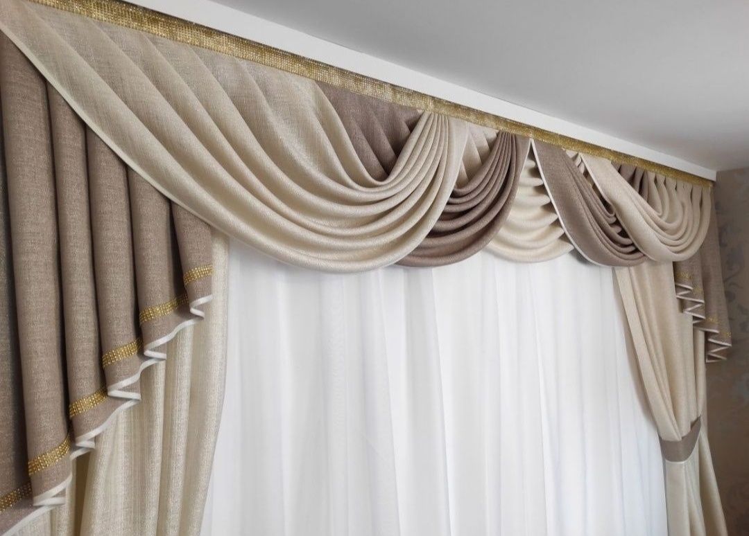 Firany panele. Lambrekin Iness 300 do 360cm