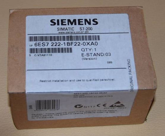 Siemens, S7-200, DO8x24VDC, 6ES7222-1BF22-0XA0