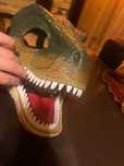 Maska dinozaur z dźwiękiem Nowa 3+