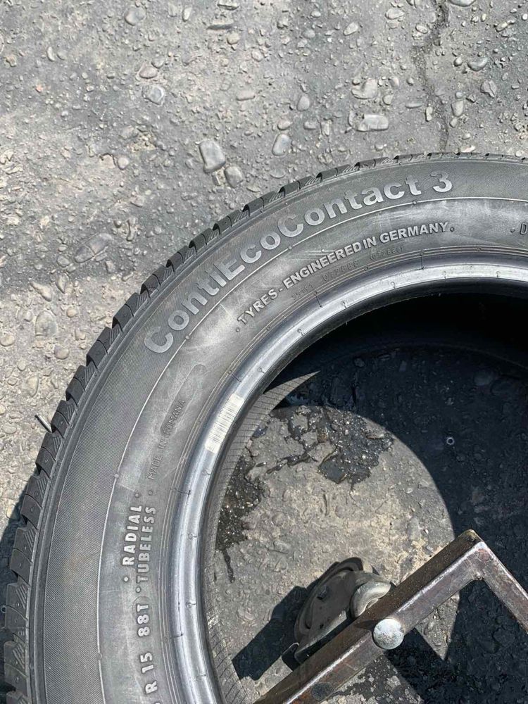 Шини 185/65 R15  Continental літо 2022 рік 7  мм
