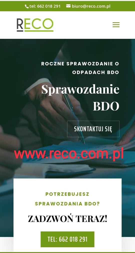 Sprawozdanie do BDO – wykonujemy roczne sprawozdanie BDO