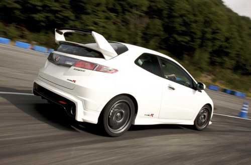 Honda Civic 8 FN2 ufo Mugen Style spoiler