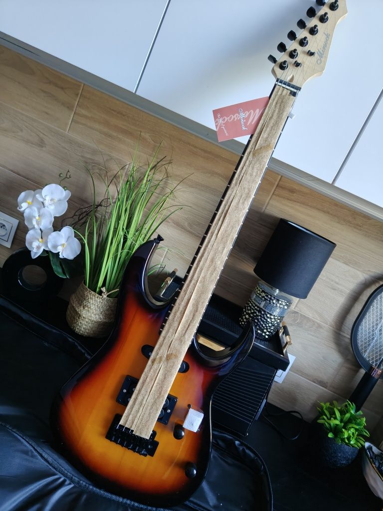 Gitara elektryczna w pokrowcu