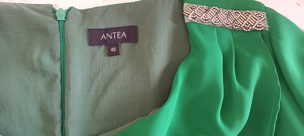 Vestido midi de cerimónia