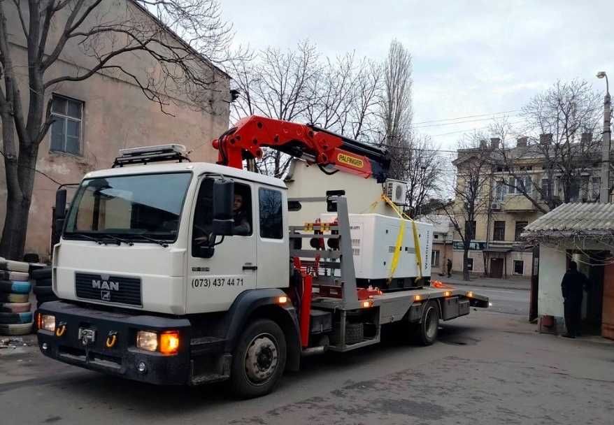 Эвакуатор до 10 тонн. Буксировка с подачей воздуха. Кран-Манипулятор
