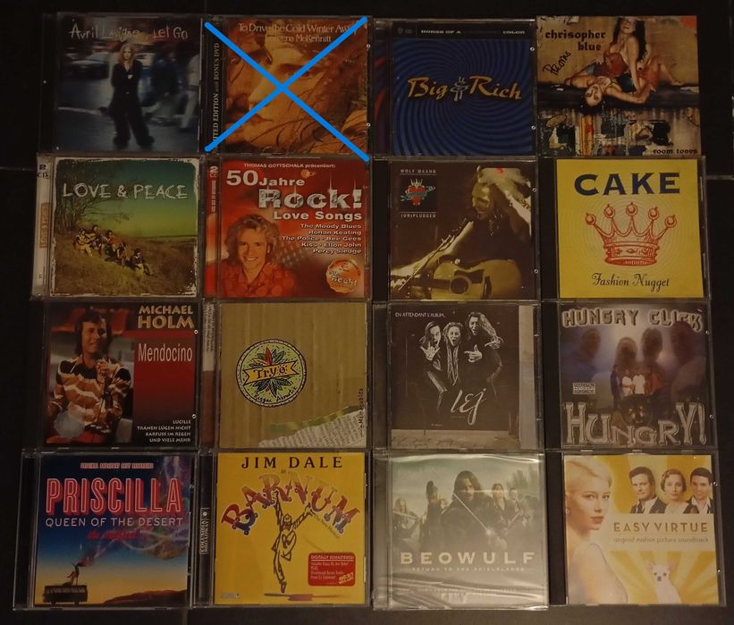112 CDs de Pop/Rock, Alternative Rock, Hip Hop (desde 2,0€)
