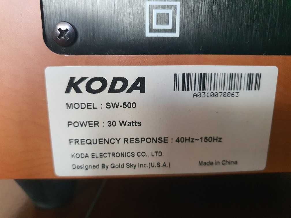 Subwoofer KODA SW-500