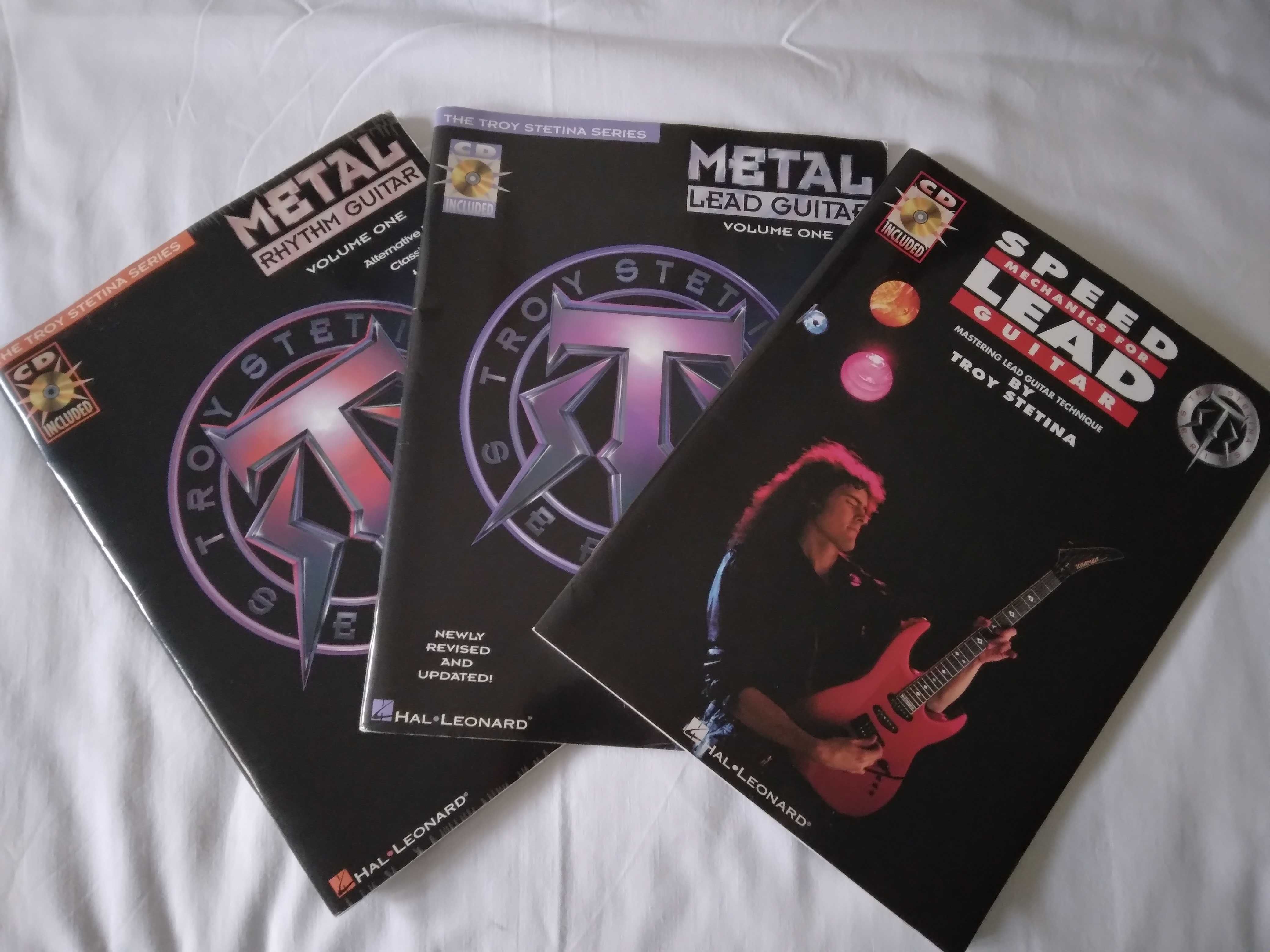 Livros instrucionais de guitarra eléctrica (portes incluídos)