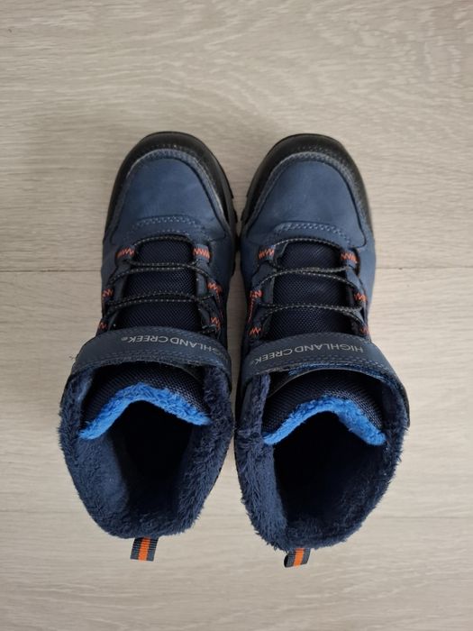 Buty zimowe r.34 chłopięce Deichmann