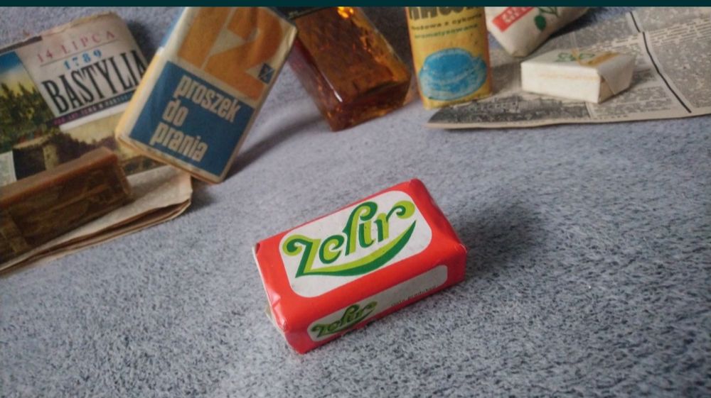 Mydło PRL Zefir/ Nowe