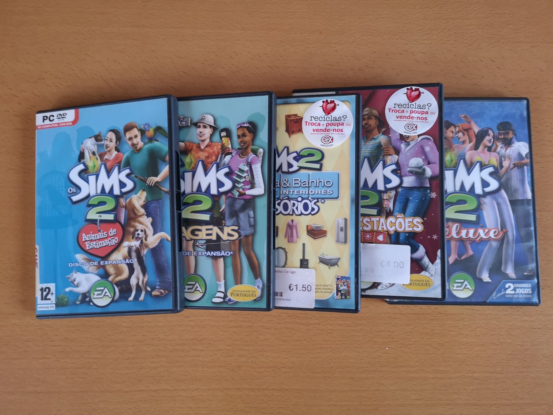 Conjunto 5 sims 2