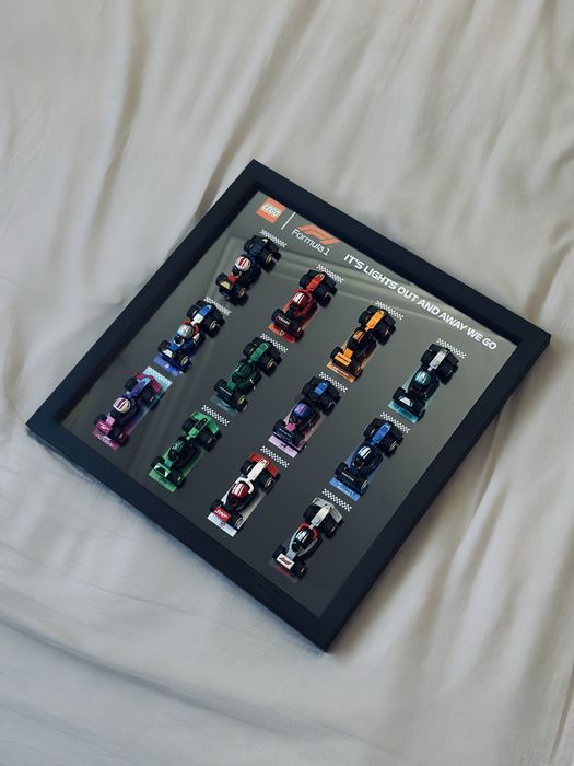 Fundo para impressao quadro formula 1 carros lego