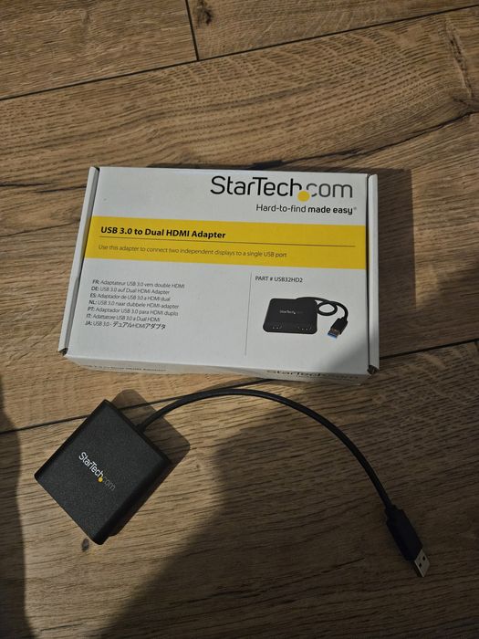 Adapter USB 3.0 to Dual HDMI 4K